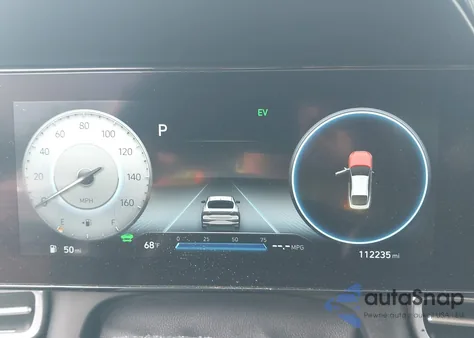 2021 Hyundai Elantra Hybrid Limited from USA, damaged, VIN KMHLN4AJ6MU003928